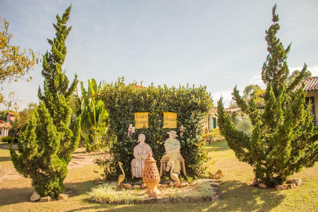 Verdes Em Cantos Pousada Карранкас Экстерьер фото